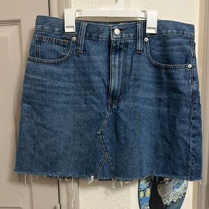 Denim Blue Skirt